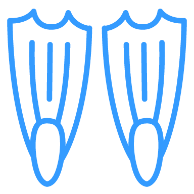 Schwimmausrüstung
